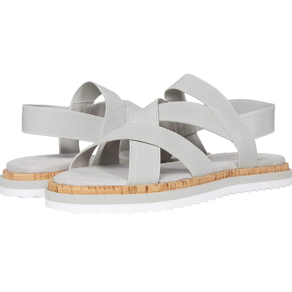 B-52 by Bullboxer Light Grey Primm Strappy Sandal Size 11 New - Picture 2 of 13